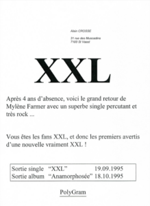 Feuillet Promo – XXL – France