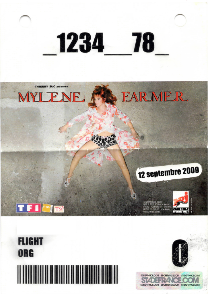 Tour 2009 – Pass Accréditation 12 Septembre – France
