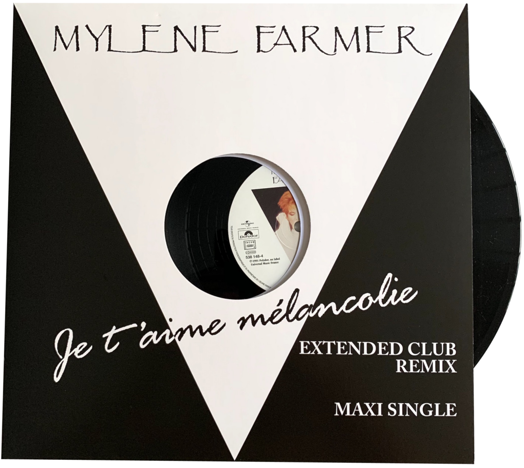 Je t&rsquo;aime mélancolie – Maxi 45 tours Réédition- France