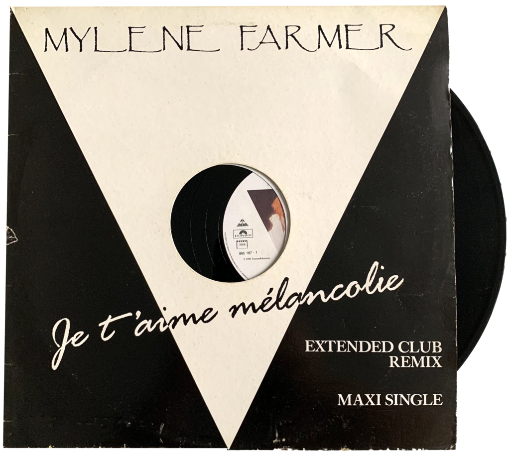 Je t&rsquo;aime mélancolie – Maxi 45 tours 1 pressage- France