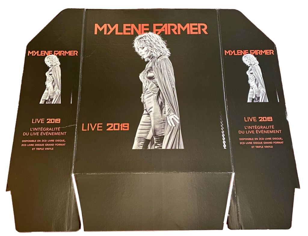 PLV BOX CD – Live 2019 – France