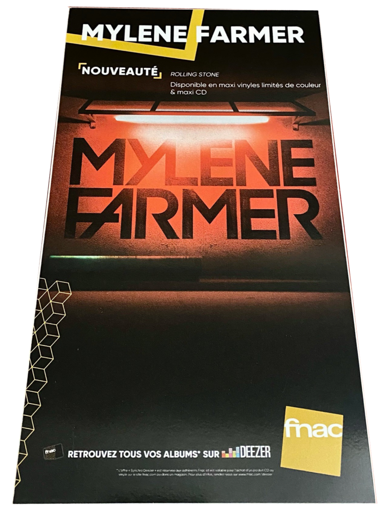 PLV MAGASIN FNAC – Rolling Stone – France