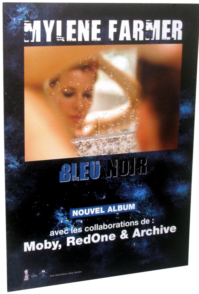 PLV Murale 50×70 – Bleu Noir – France