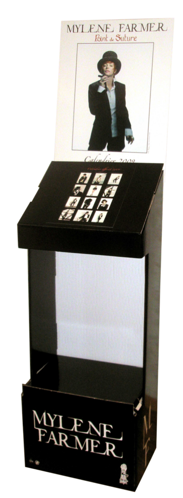 PLV box – Calendrier 2009 – France