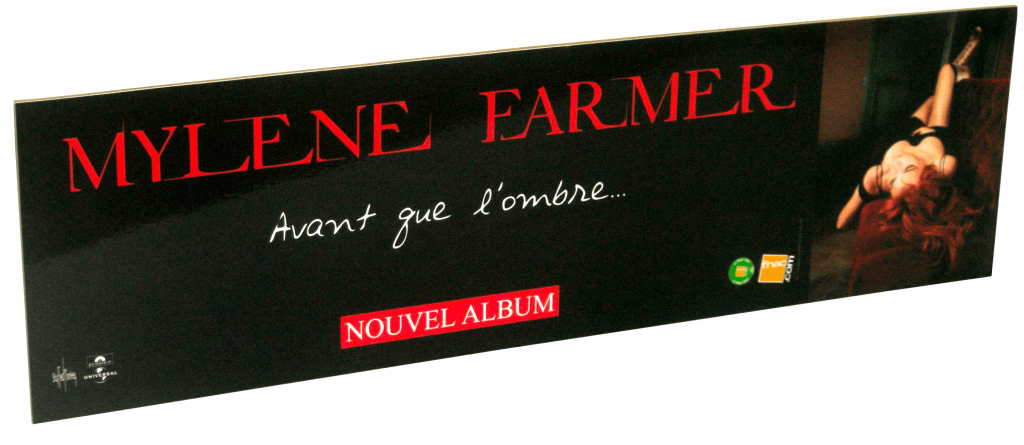 PLV Fronton Fnac 96×28 – Avant que l’ombre… – France