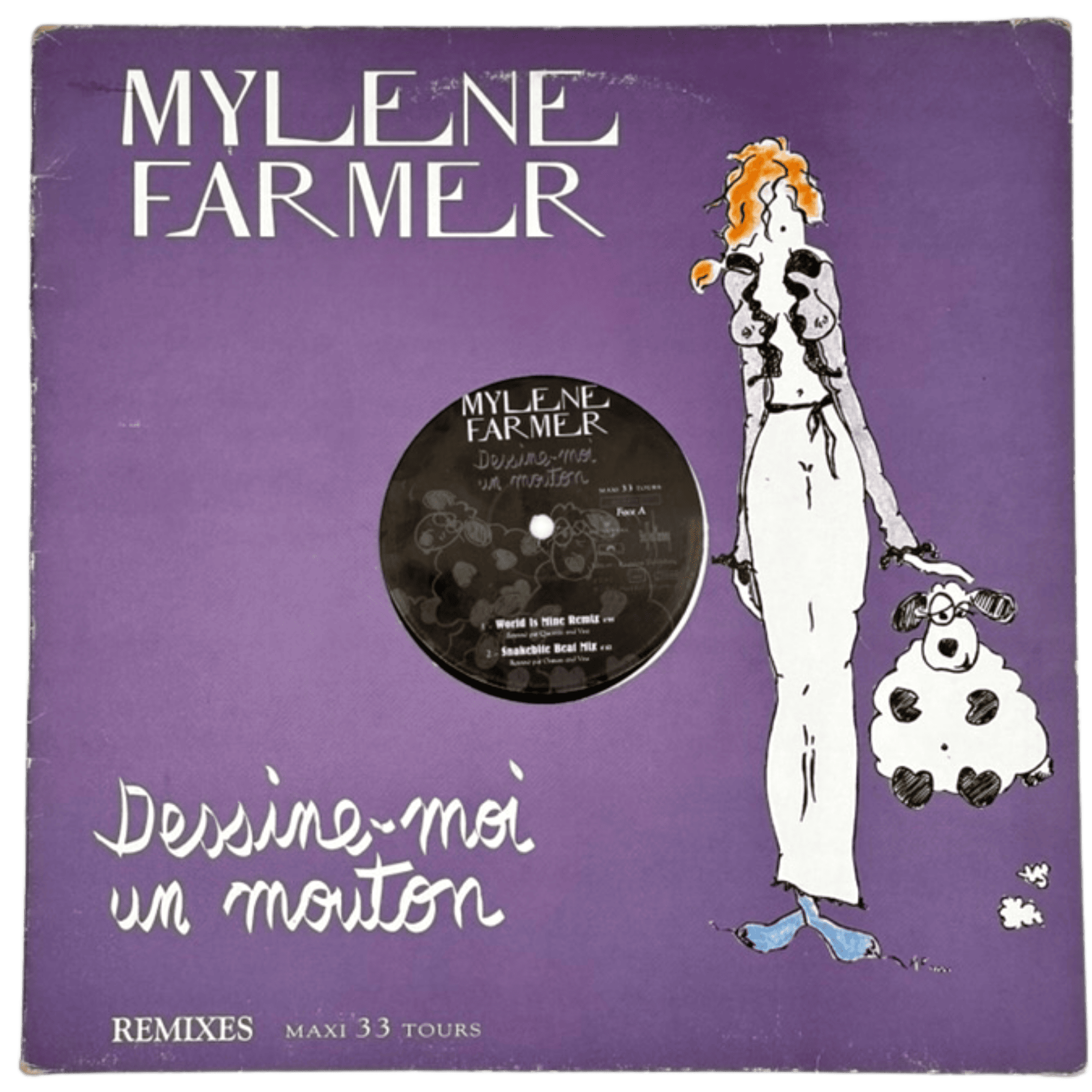 Dessine moi un mouton live – Maxi 33 Tours Promo – France