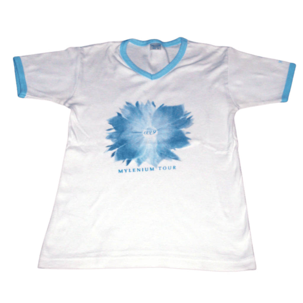 T-shirt skinny Fleurs – Mylènium Tour – France