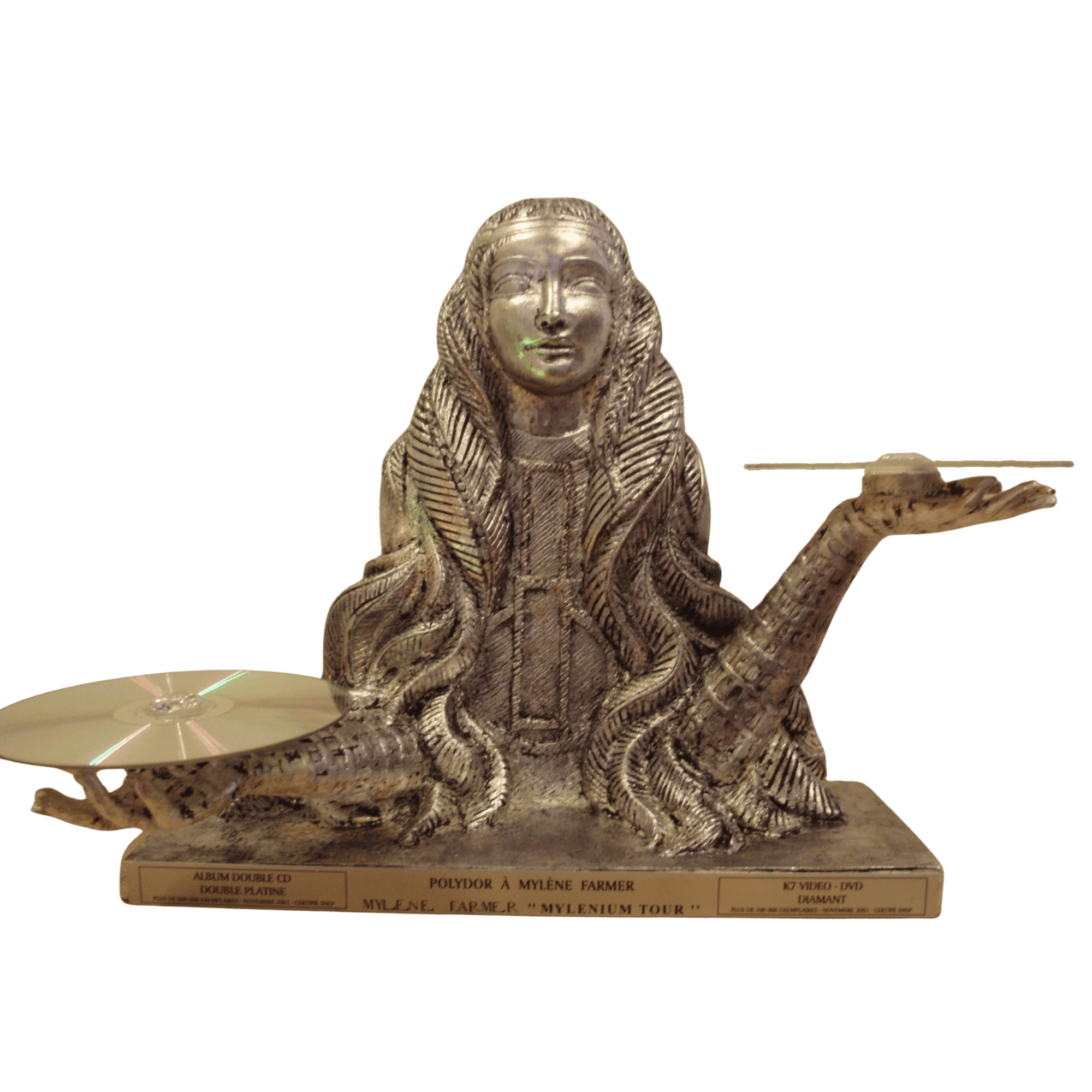 Double Disque de Platine –  VHS de diamant – Mylenium Tour – France