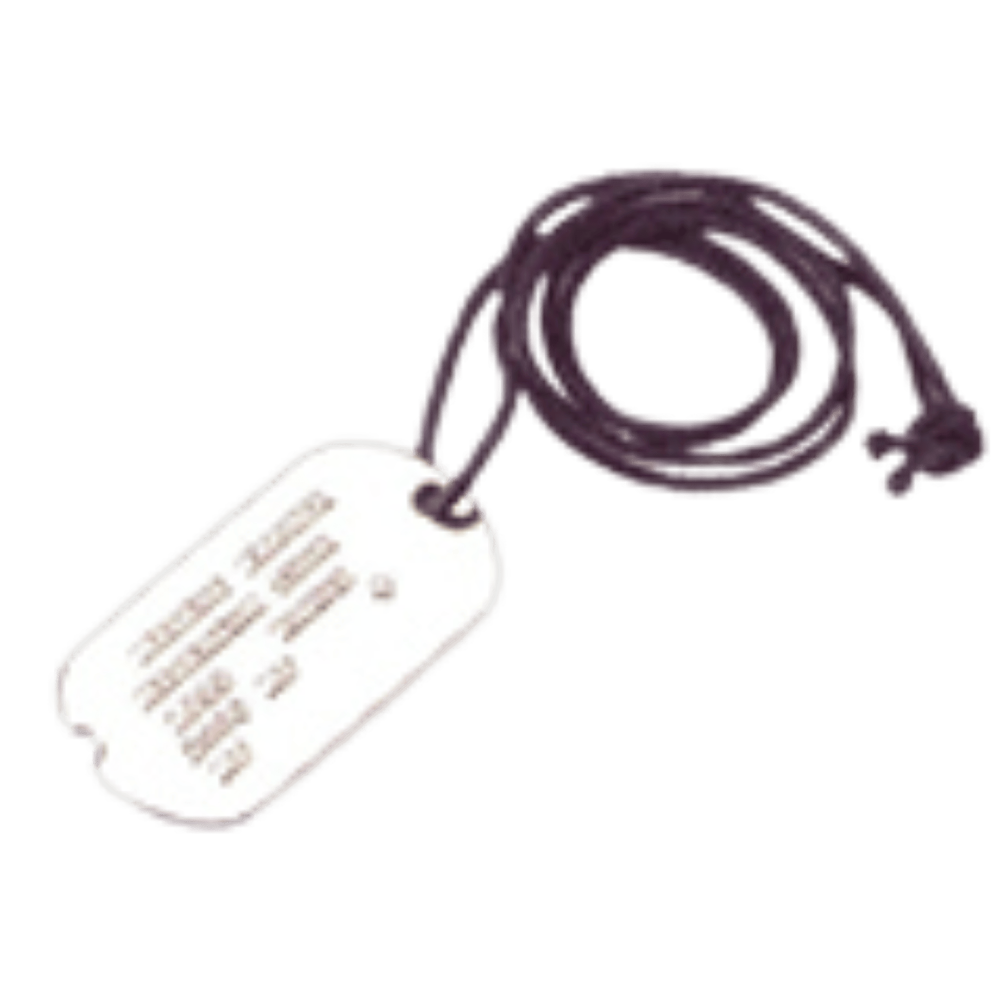 Pendentif plaques « GI » – Mylènium Tour – France