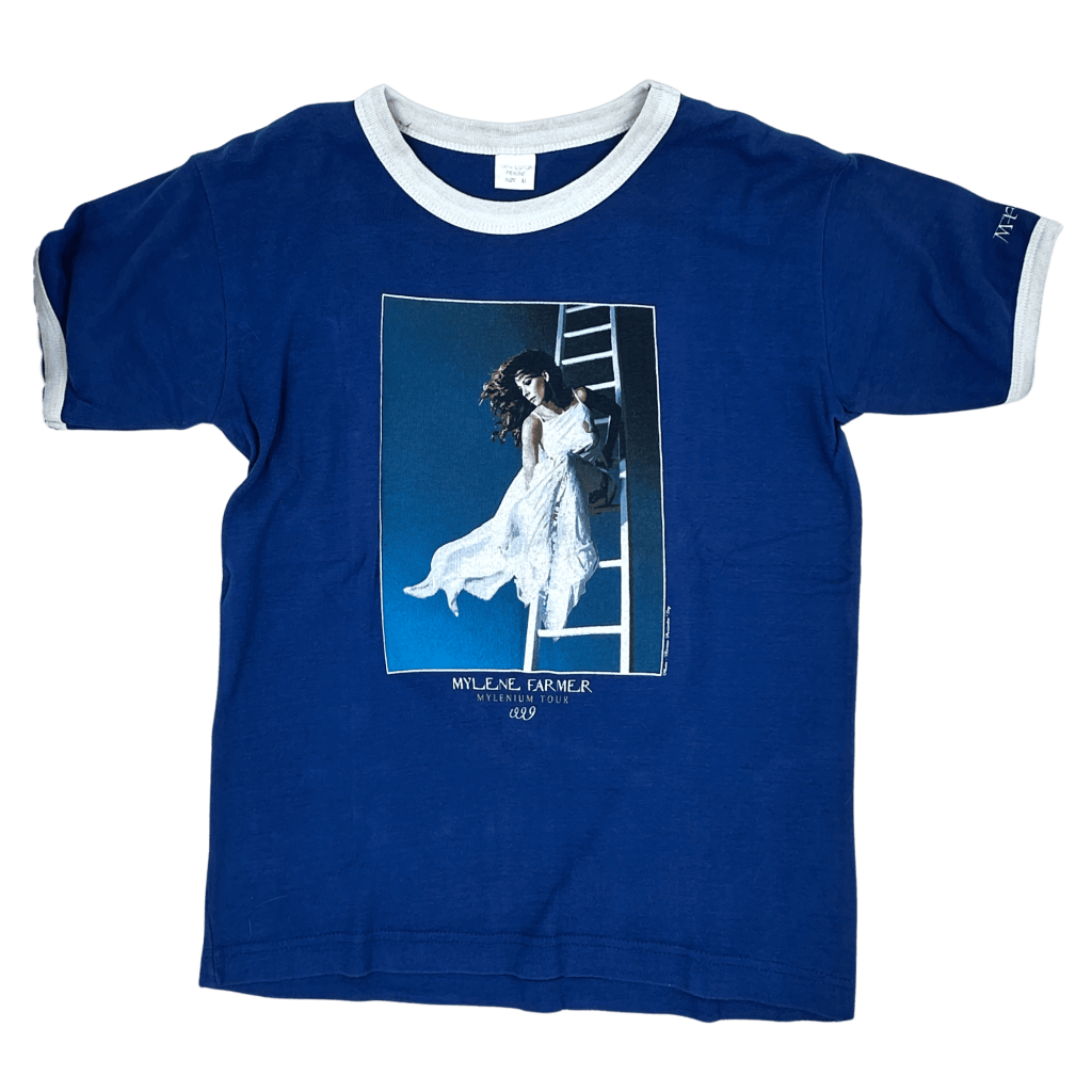 T-shirt &lsquo;MFMT Bleu&rsquo; – Mylènium Tour – France
