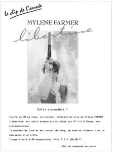 Bon de Précommande – Libertine VHS Club – France