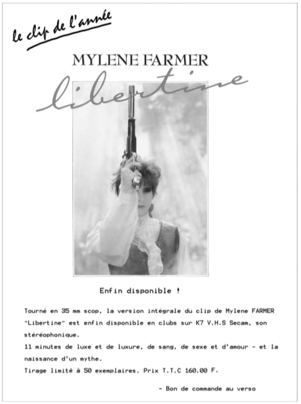 Bon de Précommande – Libertine VHS Club – France