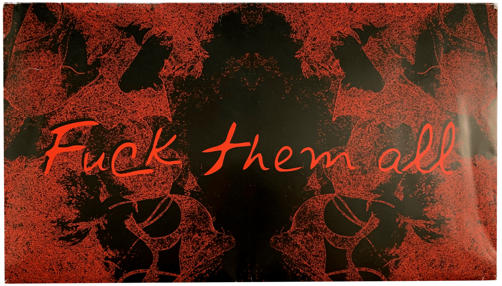 Fuck them all – CD Promo Luxe – France