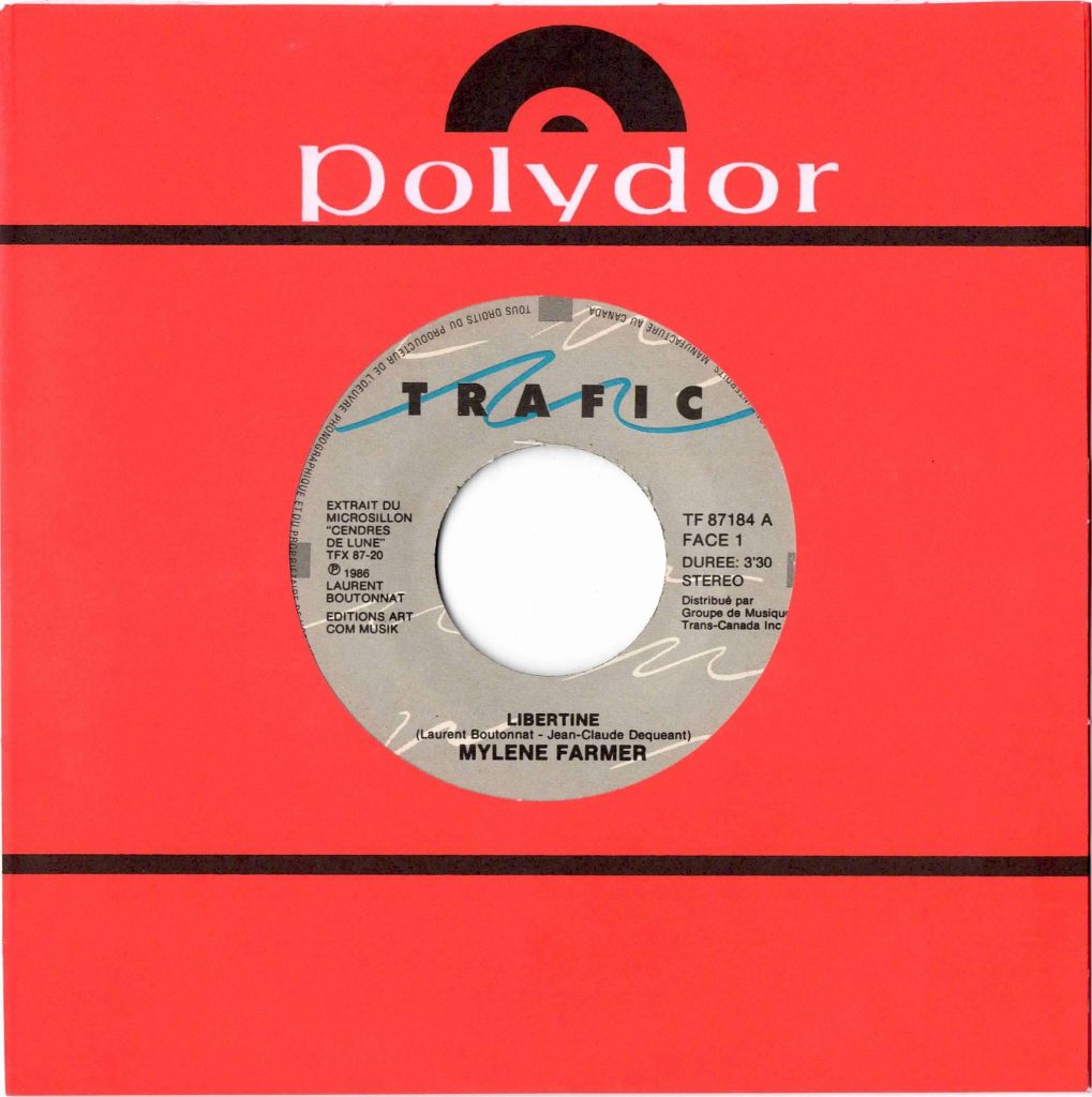 Libertine – 45 tours – Canada