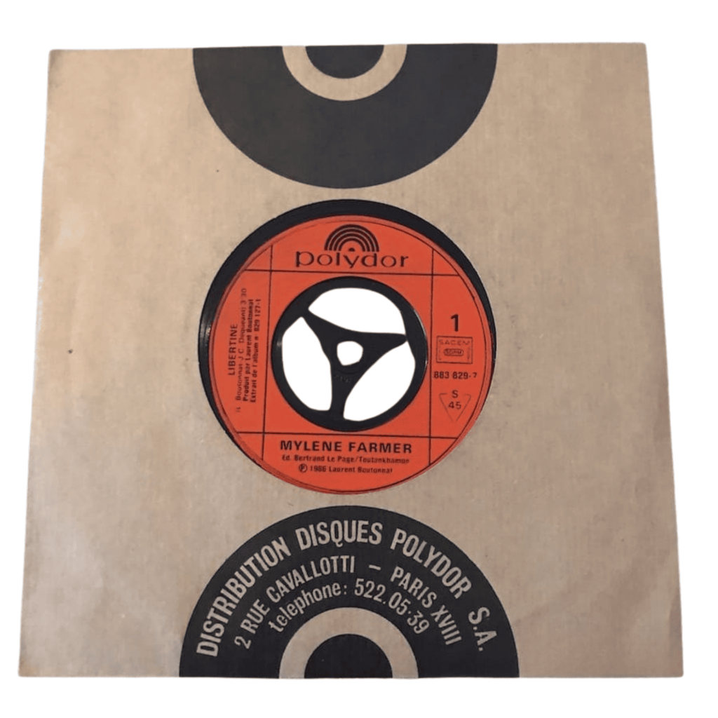 Libertine – 45 tours Promo (avec centreur) – France