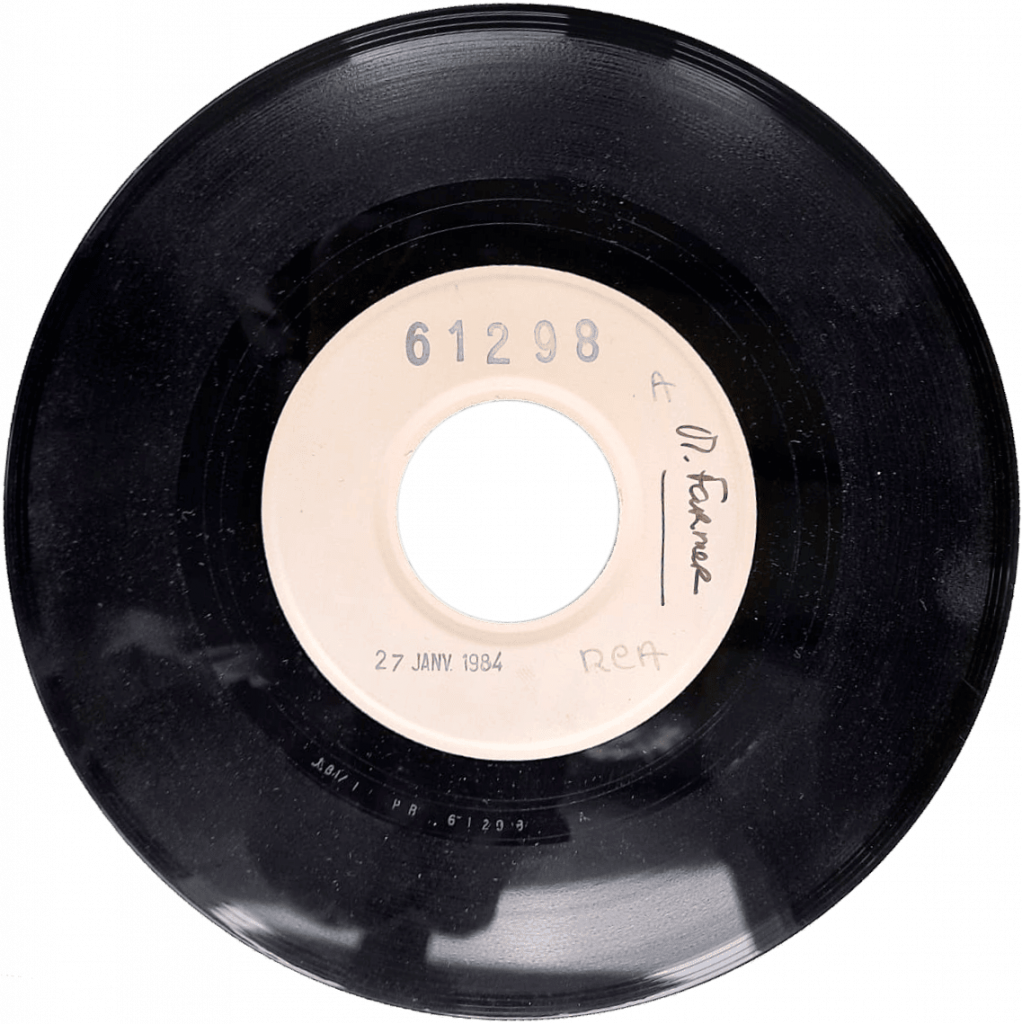 Maman à tort – Test pressing 45 tours – France