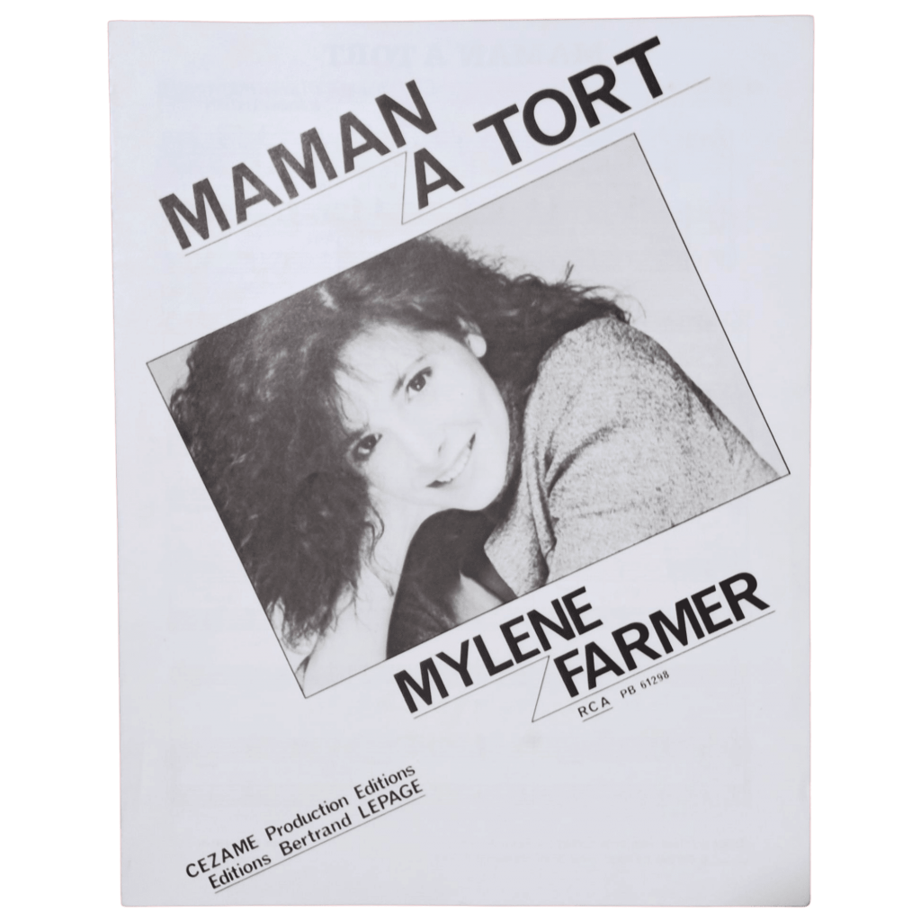 Maman à tort – Partition – France