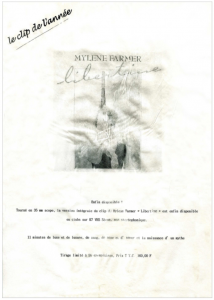 Feuillet Promo – Libertine VHS Club – France