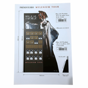 Mylenium Tour – Bon de Précommande PLV – France