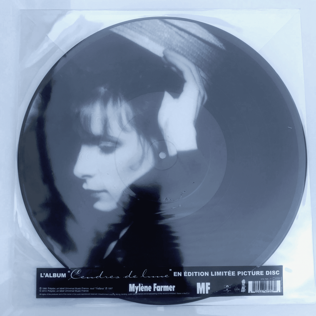 Cendres de lune – 33 tours – Edition 2013 Picture Disc – France