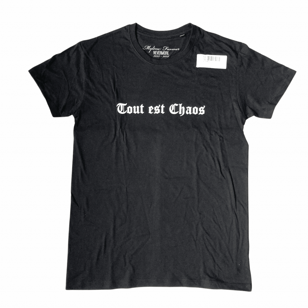 T-shirt noir Chaos – Nevermore – France