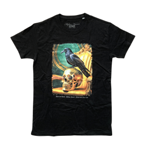 T Shirt Noir Skull – Nevermore – France