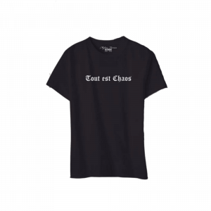 T-shirt noir Chaos – Nevermore – France