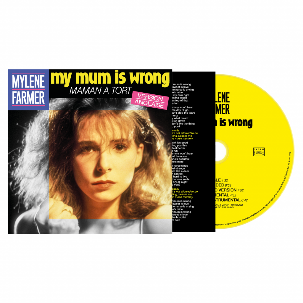 My Mum Is Wrong – Maxi CD Limitée Édition 2026 – France