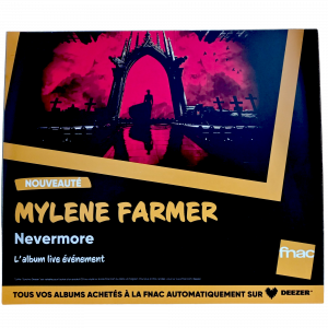 Nevermore – PLV Fnac 40 x 46 – France