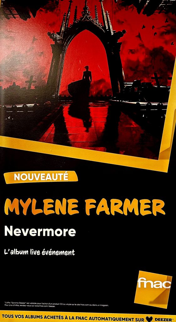 Nevermore – PLV Fnac Murale – France